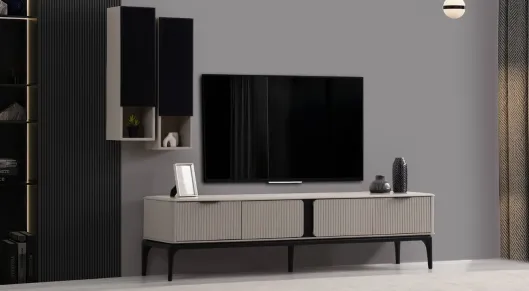 Product img 1, Monalisa Ahşap Ayaklı Tv Ünitesi